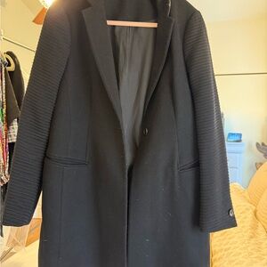 All Saints Classic Black Coat